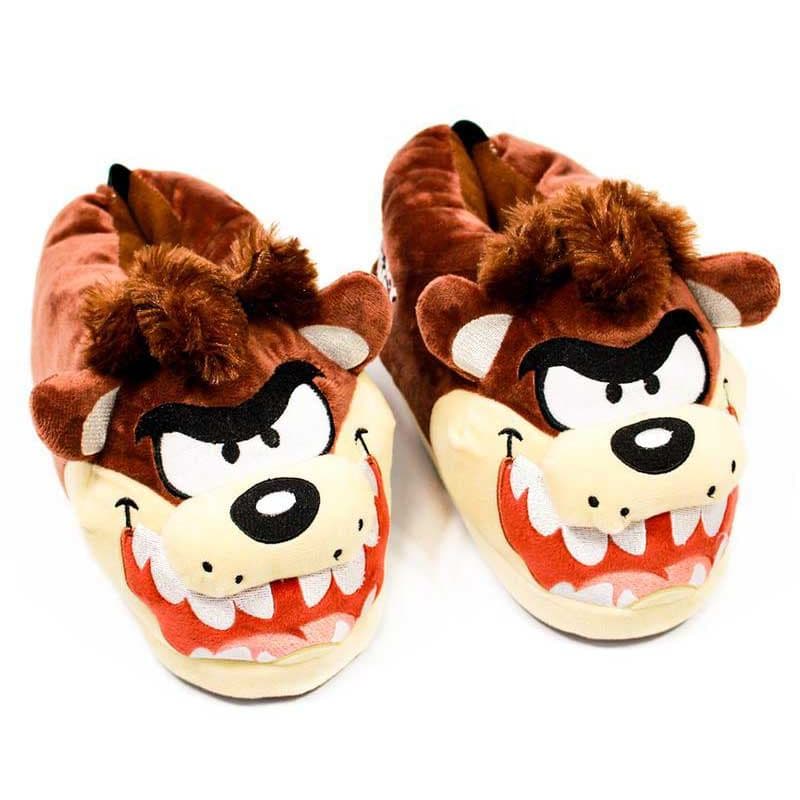 Pantufa Unissex adulto Warner Taz Mania licenciada