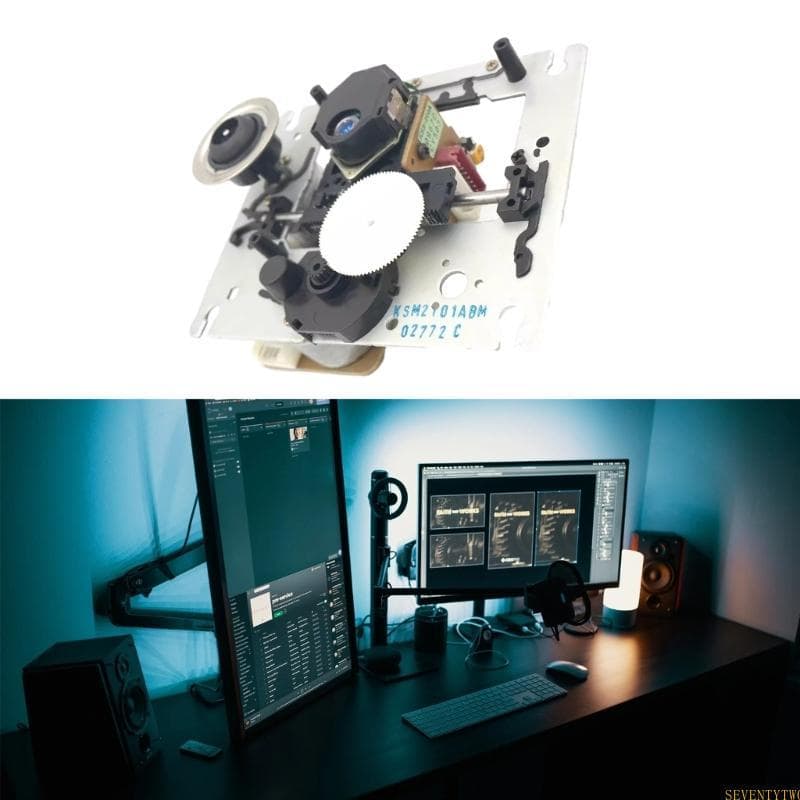 Lente Captação Óptica KSS-210A KSS210A KSM-2101ABM Peças Reposição Do Mecanismo