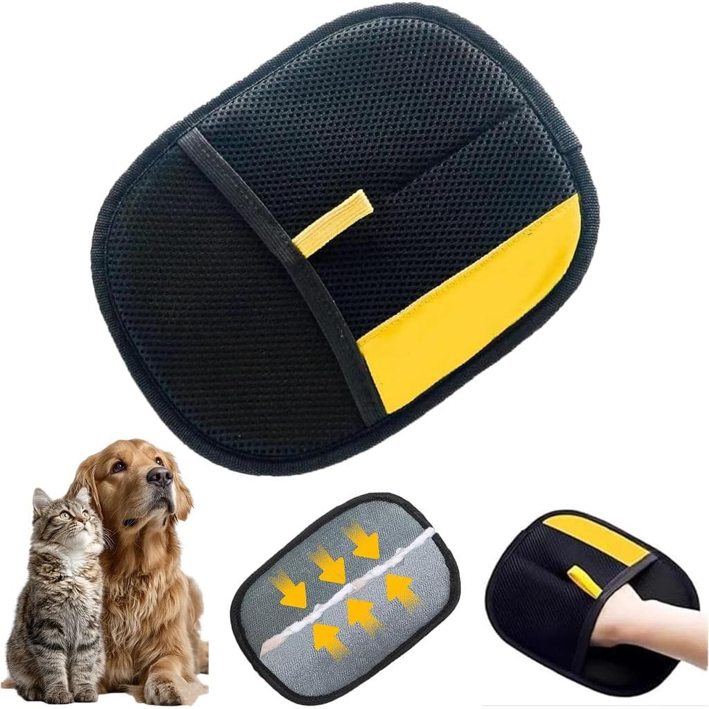 Luva Removedora de Pelos de Animais Purepath, adequada para cães e gatos, luva para limpeza de pelos de animais, luva an