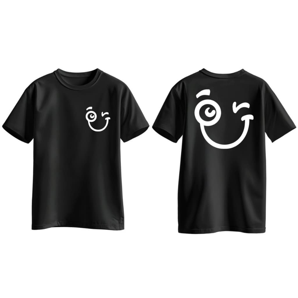 Camiseta Unissex Sorriso Maroto Blusa 100% Algodão Lançamento Tendência Envio Rápido