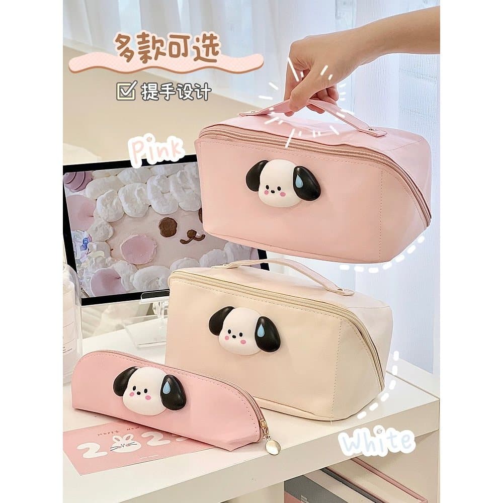 Saco cosmético simples High-End Super grande capacidade saco de armazenamento de cosméticos portátil viagem em camadas s