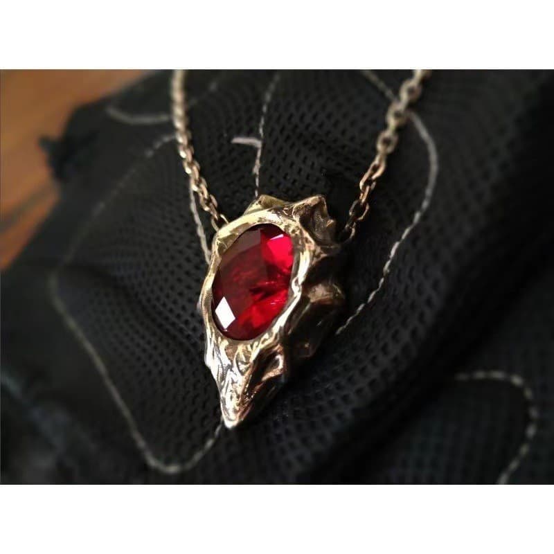 Colar Com Pingente Amuleto Original Devil May Cry Dante , Design Exclusivo Vintage , Luxo Leve , Moda Ins , Versátil , P