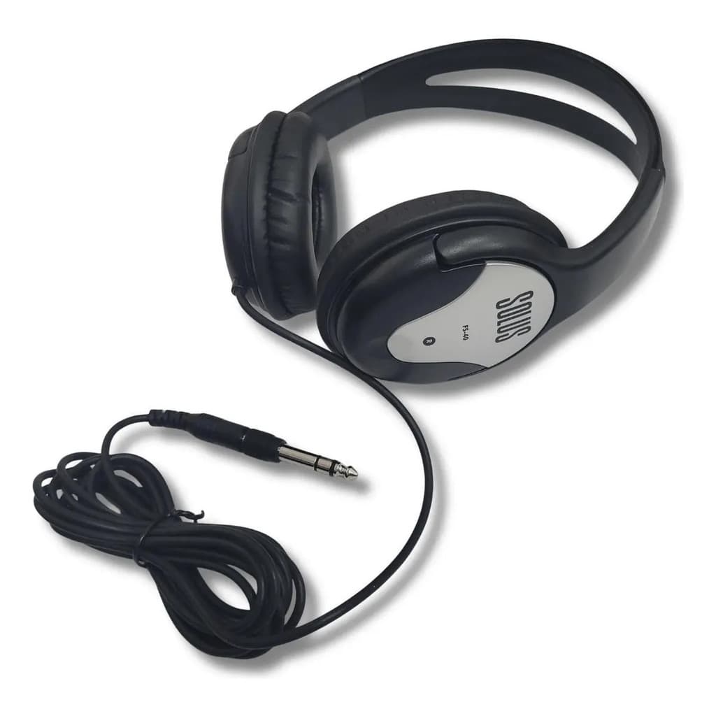 Fone de Ouvido Over-ear Solus FS-40 Estúdio Bateria Eletrônica