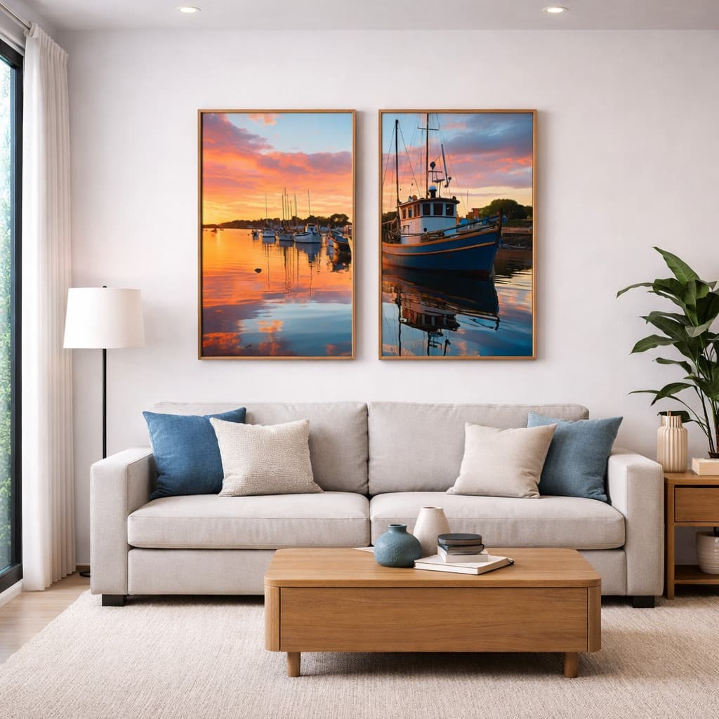 Quadros Decorativos 50x70 Gigante Para Sala Ampla Com Pendurador