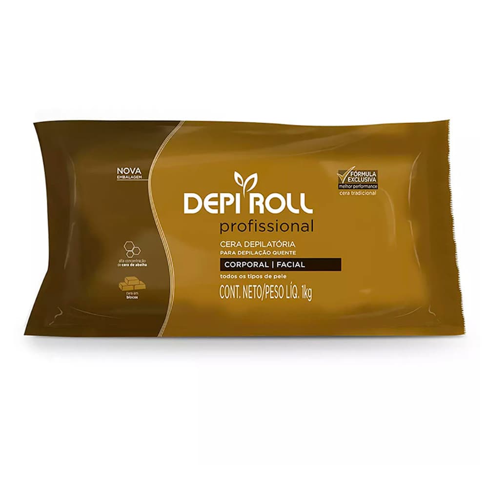 1kg - Cera Tradicional Mel Depiroll