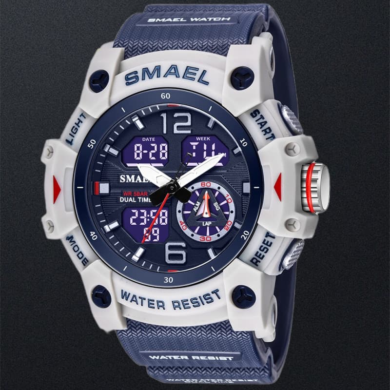 2024 novo estilo juventude à prova dwaterproof água júnior estudante do ensino médio relógio masculino estudante na moda