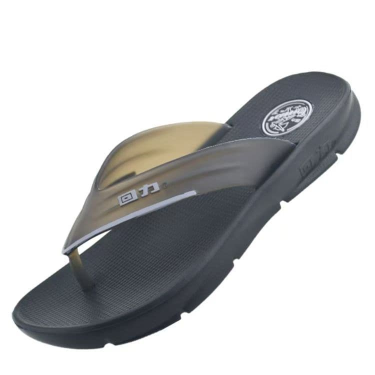 Guerreiro/Pull Back Flip-Flops masculino verão antiderrapante chinelos de praia EVA sola macia leve sandálias duráveis 2