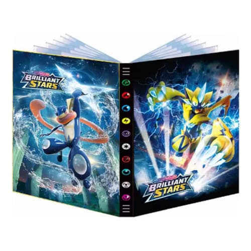 Álbum Pasta Greninja Porta 432 Carrinhos Cartas Pokémon Tcg SMRY