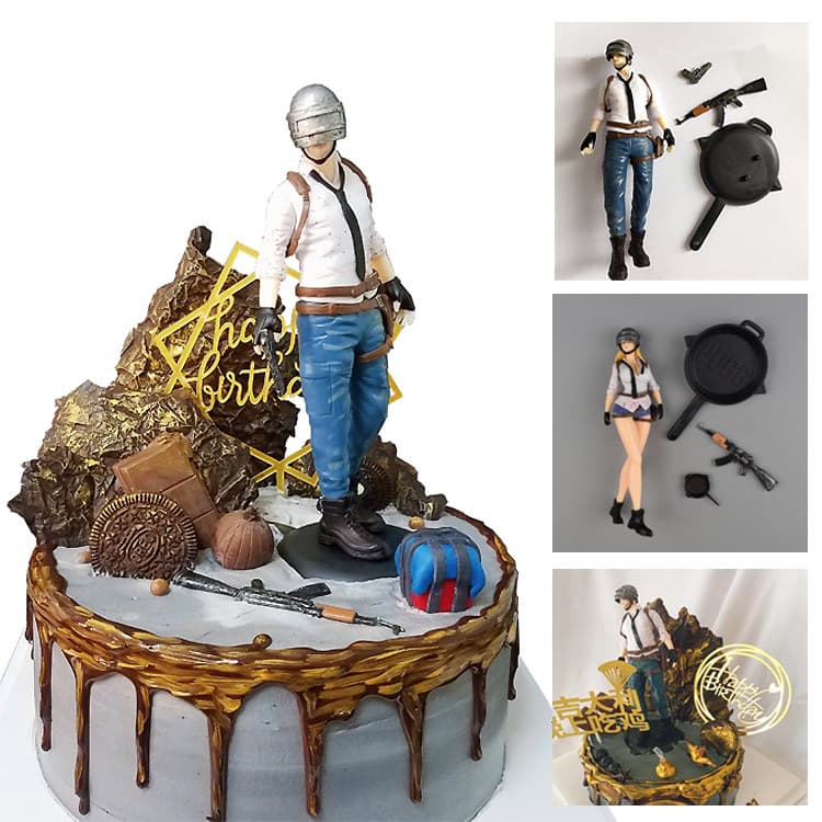 Cena Bolo Decoração Enfeites Jedi Sobrevivência Comendo Frango Boa Fortuna Comendo Frango Comendo Frango Comendo Noite 1