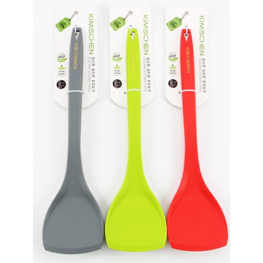Espátula de silicone KIMSCHEN importada da coreia, espátula de silicone antiaderente e antiaderente, espátula para frita