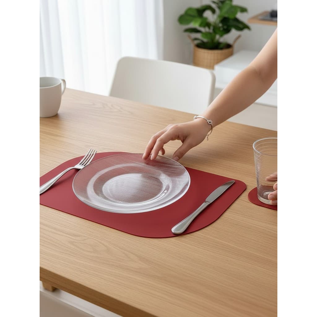 Kits Jogo Americano + Porta copos Sousplat Apoio de prato Decoração Mesa de Jantar