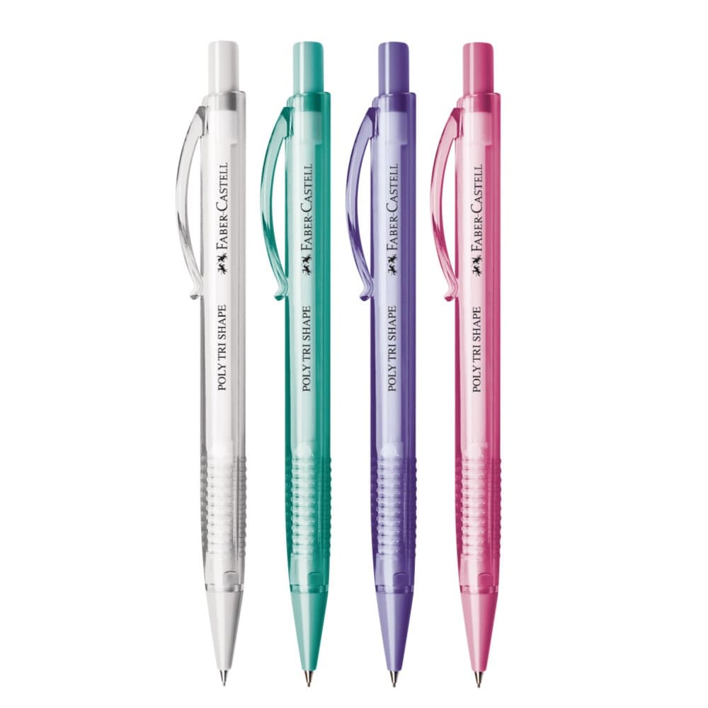 Lapiseira Faber-Castell 0.5mm Poly Tri Shape Triangular Cores