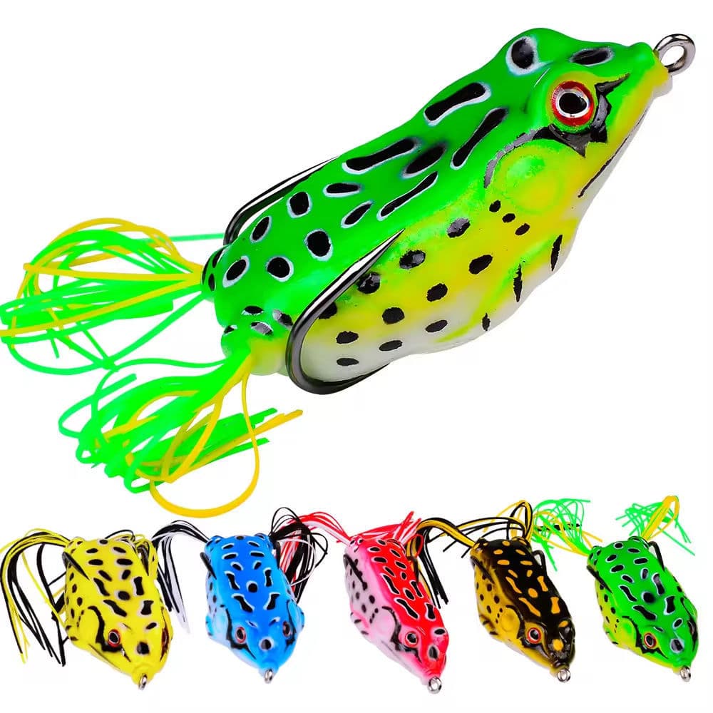 Isca Artificial Frog Sapinho Rã Anti Enrosco Super Realista