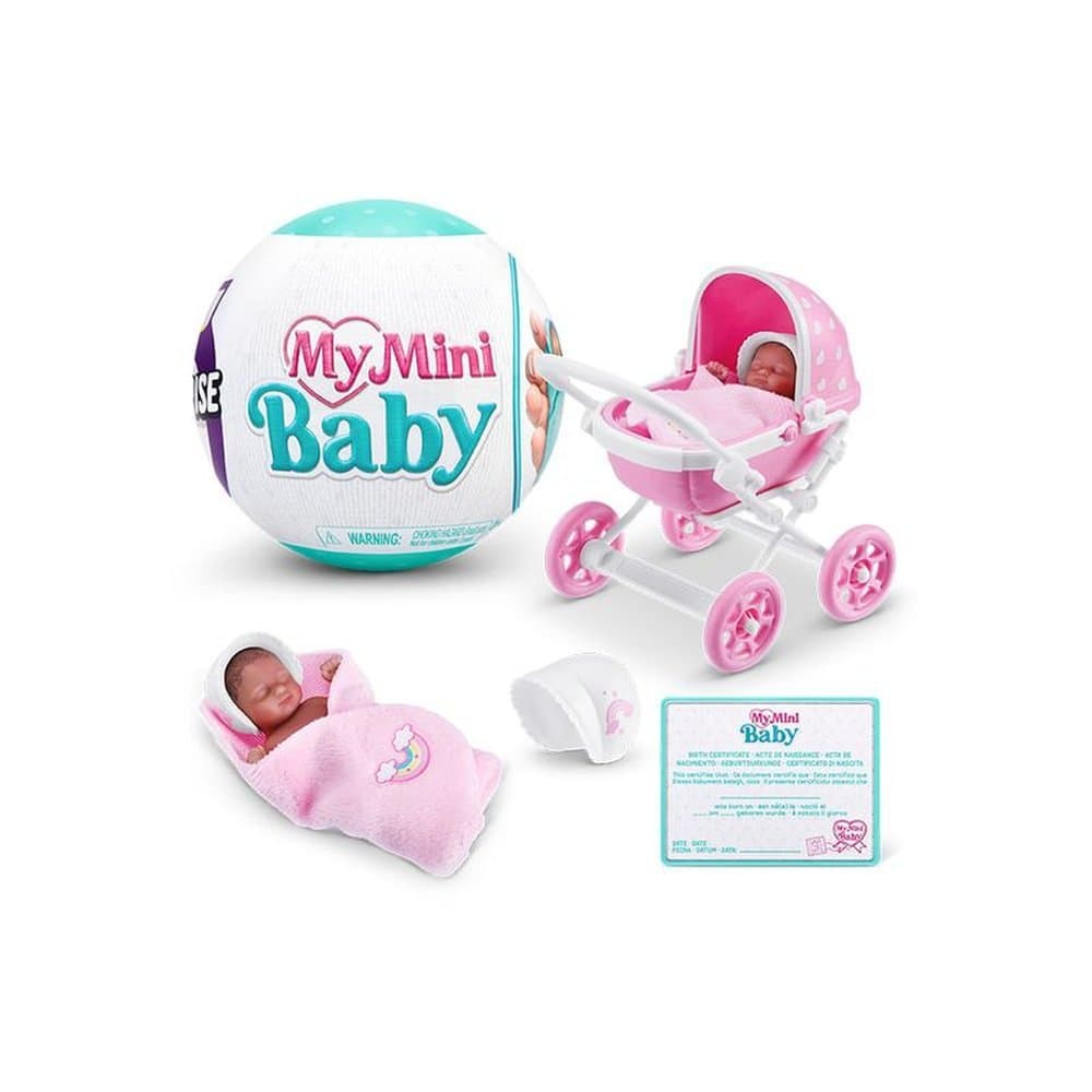 My Mini Baby 5 Surprise Surpresa Boneca Infantil Zuru Candide 77008