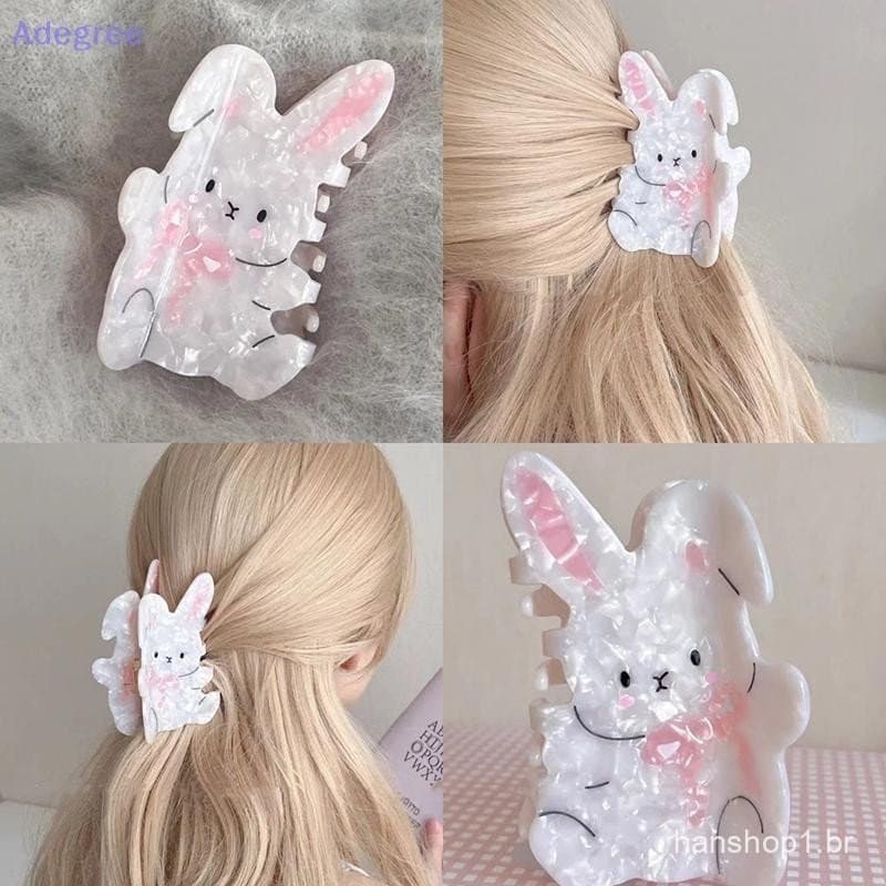 Adegree Suave Dos Desenhos Animados Pequeno Clipe Bonito Garra De Cabelo Para Mulheres Meninas Doce Moda Acessórios O Pr