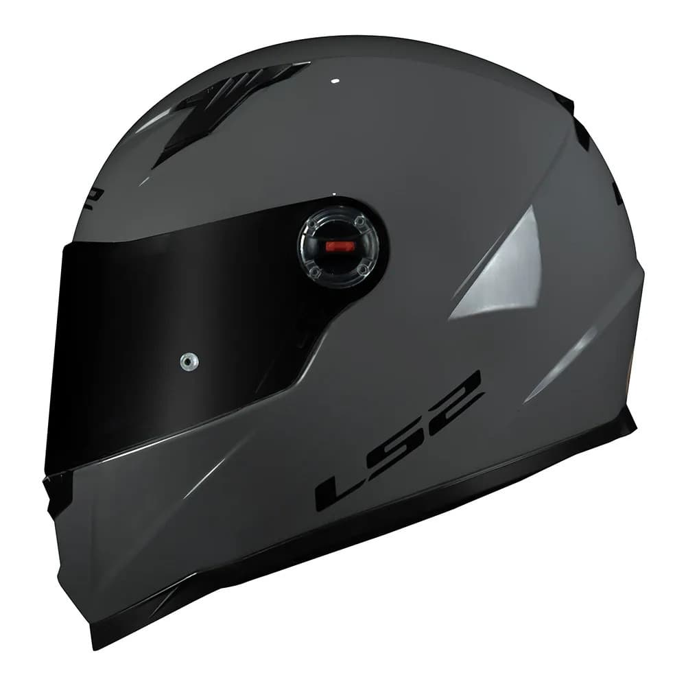 Capacete LS2 FF358 Monocolor Original Fechado Viseira Cristal Antirrisco Moto Esportivo
