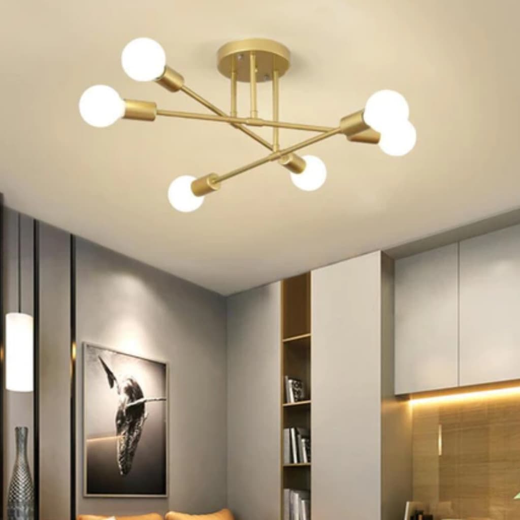 Lustre Moderno Dubai com Design Nórdico Elegante