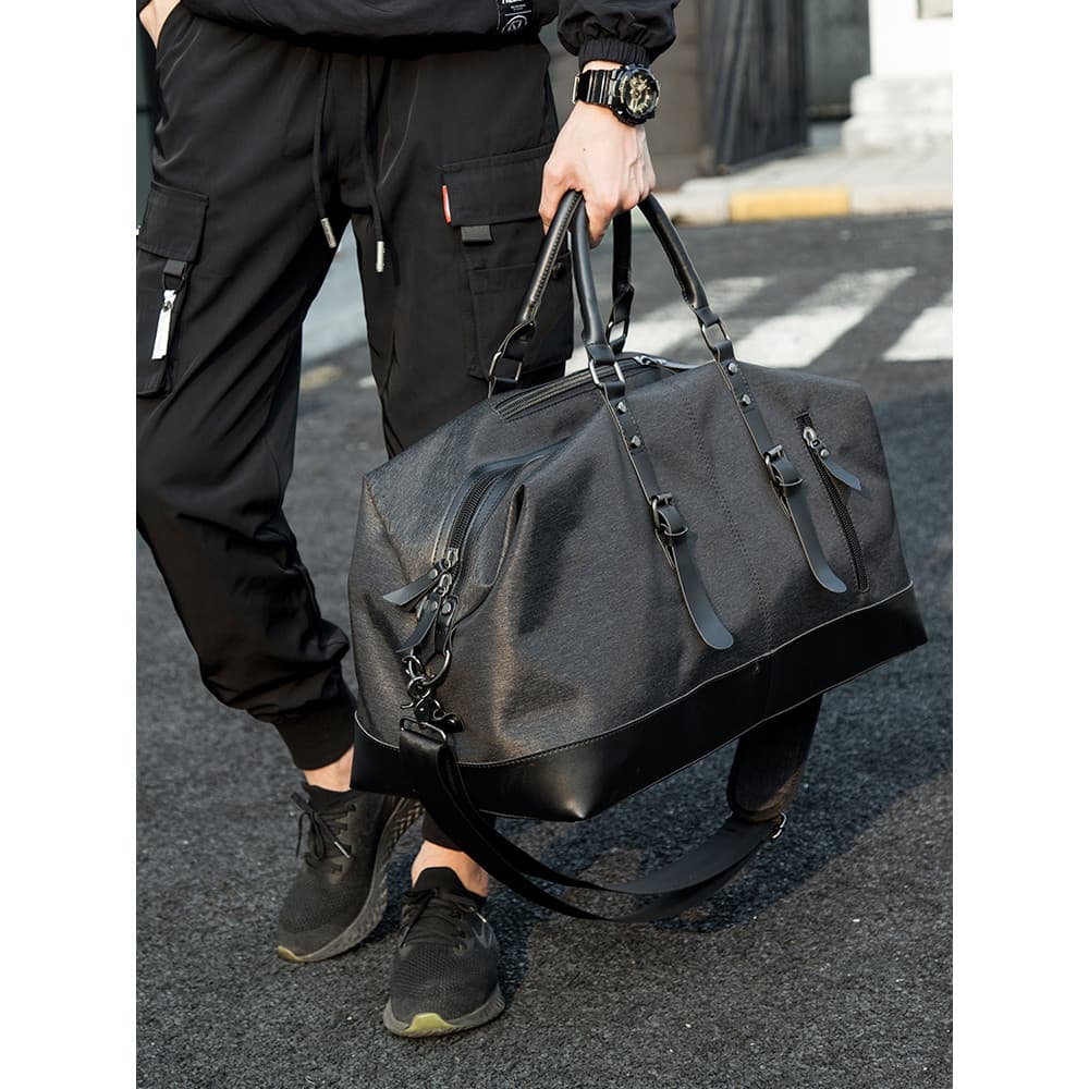 Bolsa de viagem portátil mochila masculina grande capacidade viagem de negócios embarque mochila ombro saco do mensageir