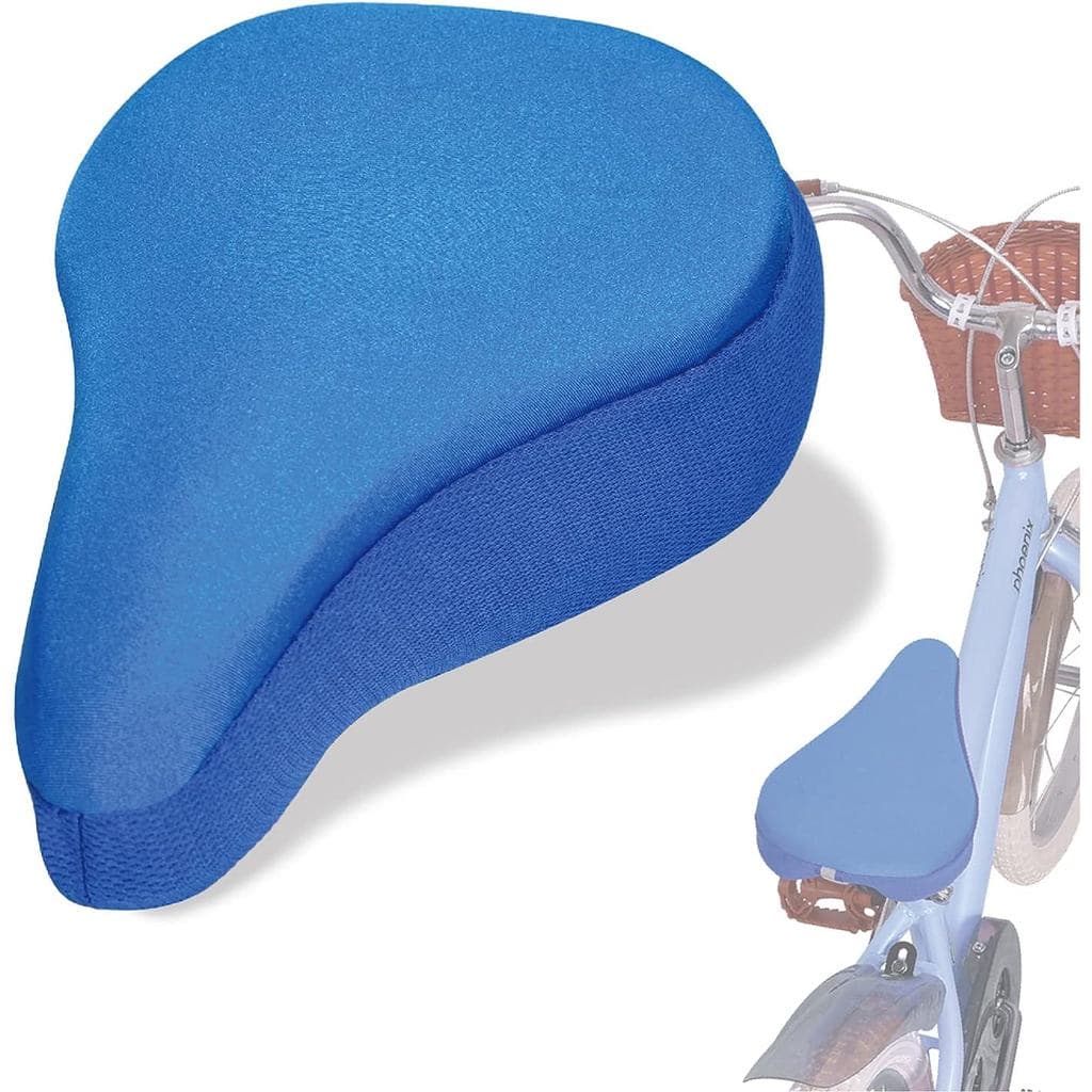 Capa de Almofada de Gel para Assento de Bicicleta Infantil, Capa Antiderrapante para Assento de Bicicleta Infantil, Almo