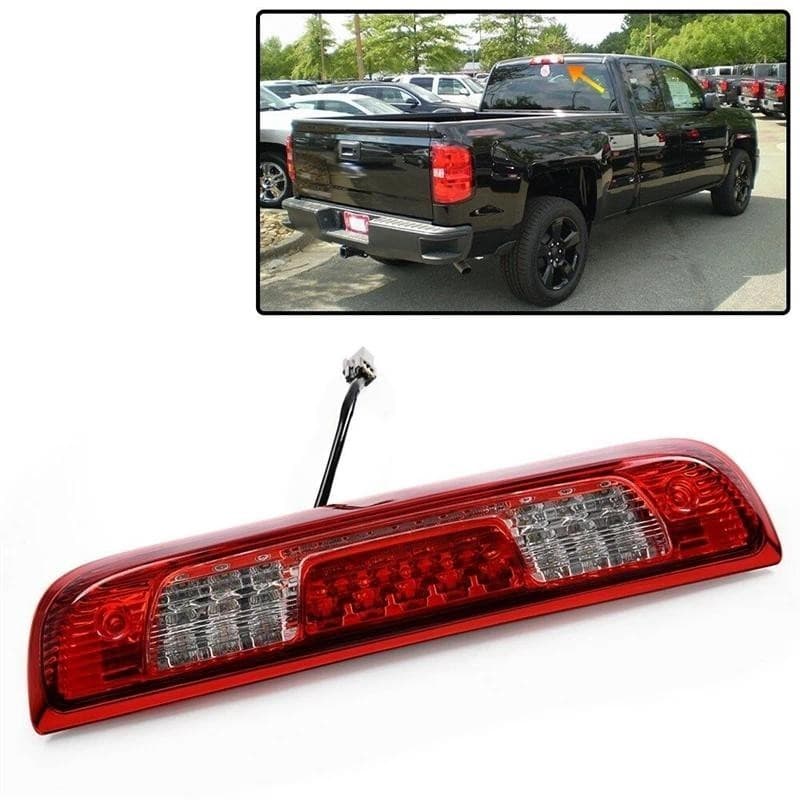 Apto Para 2014-2018 Chevy Silverado 1500 Gmc Sierra Led Terceira Luz De Freio Lâmpada Carga 1 Pçs Lâmpadas Do Carro Luze