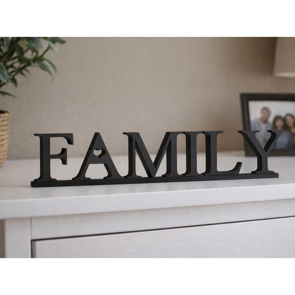 Expositor Decorativo de Família