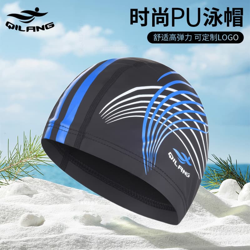 Unissex adulto touca de natação moda impressa natação primavera quente proteção de ouvido à prova dwaterproof água cabel