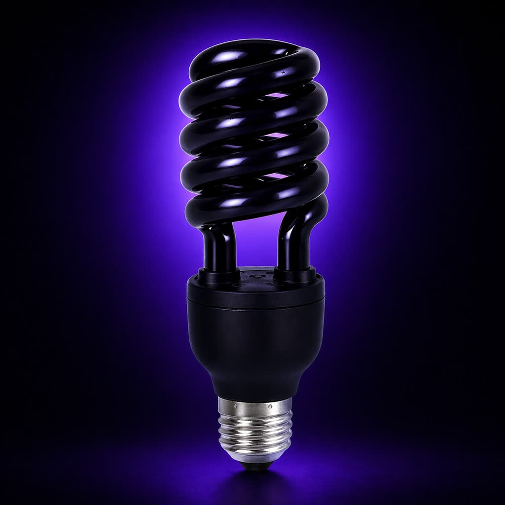Lâmpada UV Luz Negra Ultravioleta 40W E27 Bivolt para Festa Tinta Neon e Decoração