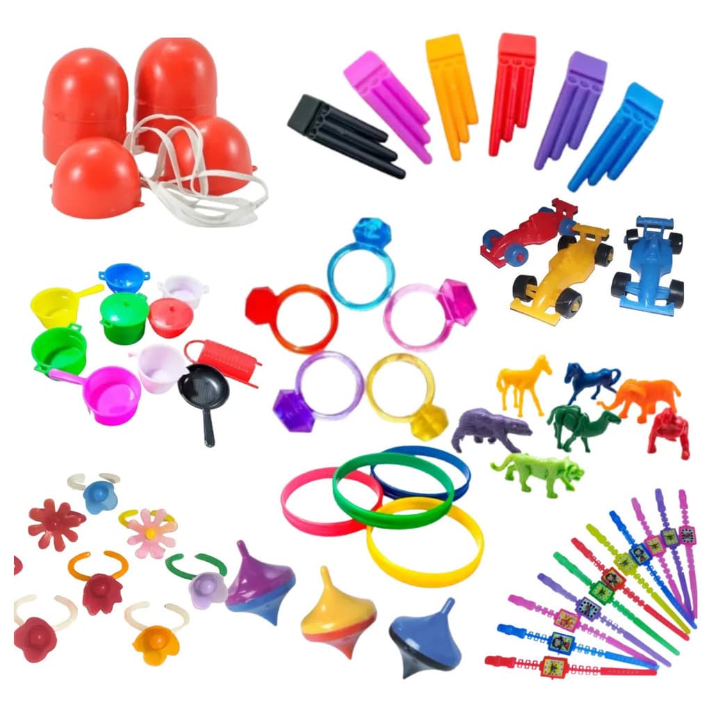 300 Mini Brinquedos Lembrancinha Sacolinha Atacado Infantil