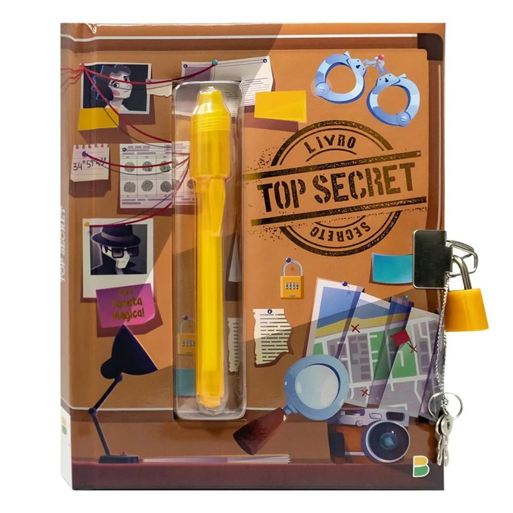 Meus Segredos: Top Secret - Diario Infantil