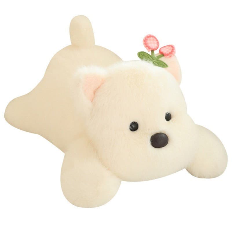 Super macio toque bonito Bobova West Highland filhote de cachorro boneca brinquedo de pelúcia decoração do escritório qu