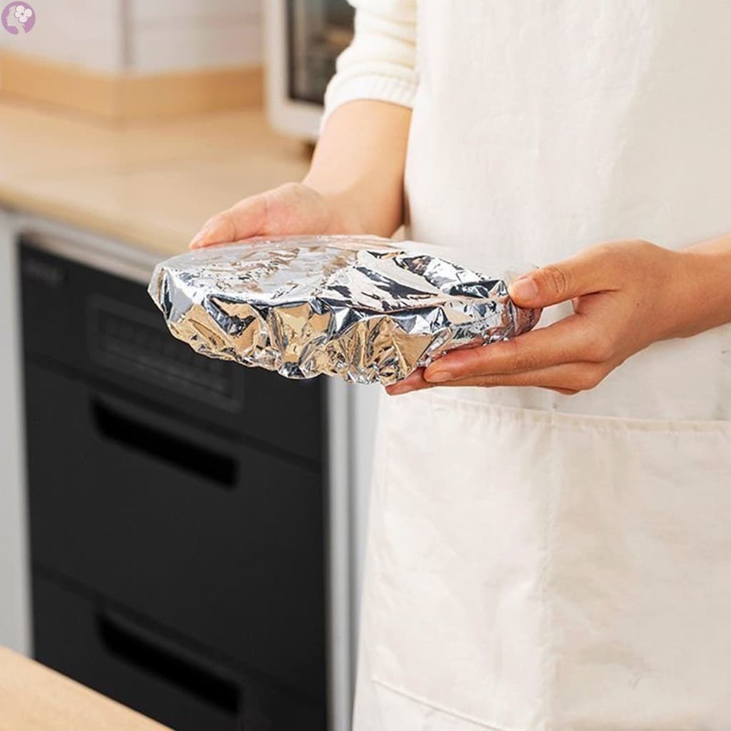 Tampa Reutilizável Da Isolação Térmica Do Alimento Folha De Alumínio Para A Cozinha Placa Bacia