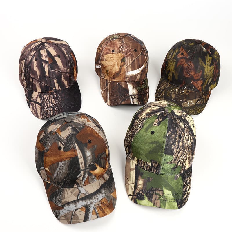 Boné de beisebol camuflado biônico para atividades ao ar livre, boné tático masculino, boné de pesca, boné&-&-&&-*--&-