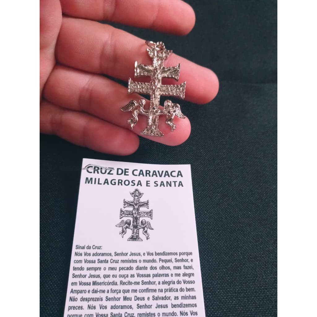 Cruz de Caravaca com Oração junto