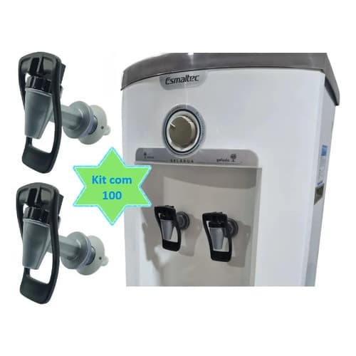 Kit Com 100 Torneiras Bebedouro Gelagua Esmaltec