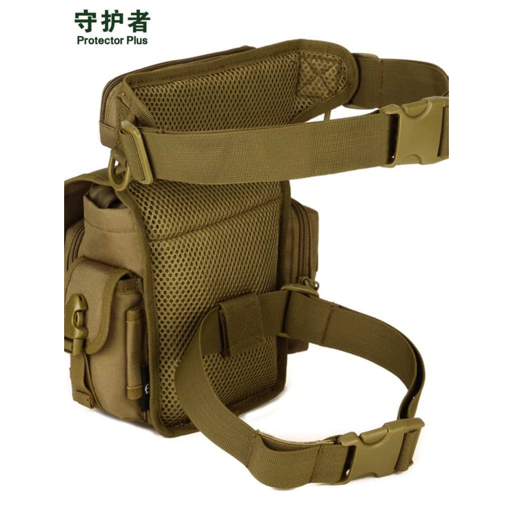 Guardian masculino multifuncional tático saco de cintura ao ar livre caminhadas Leggings saco esportes ciclismo à prova