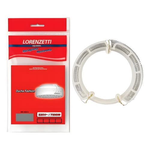 Resistência Ducha Fashion Lorenzetti 7500W 220V Original