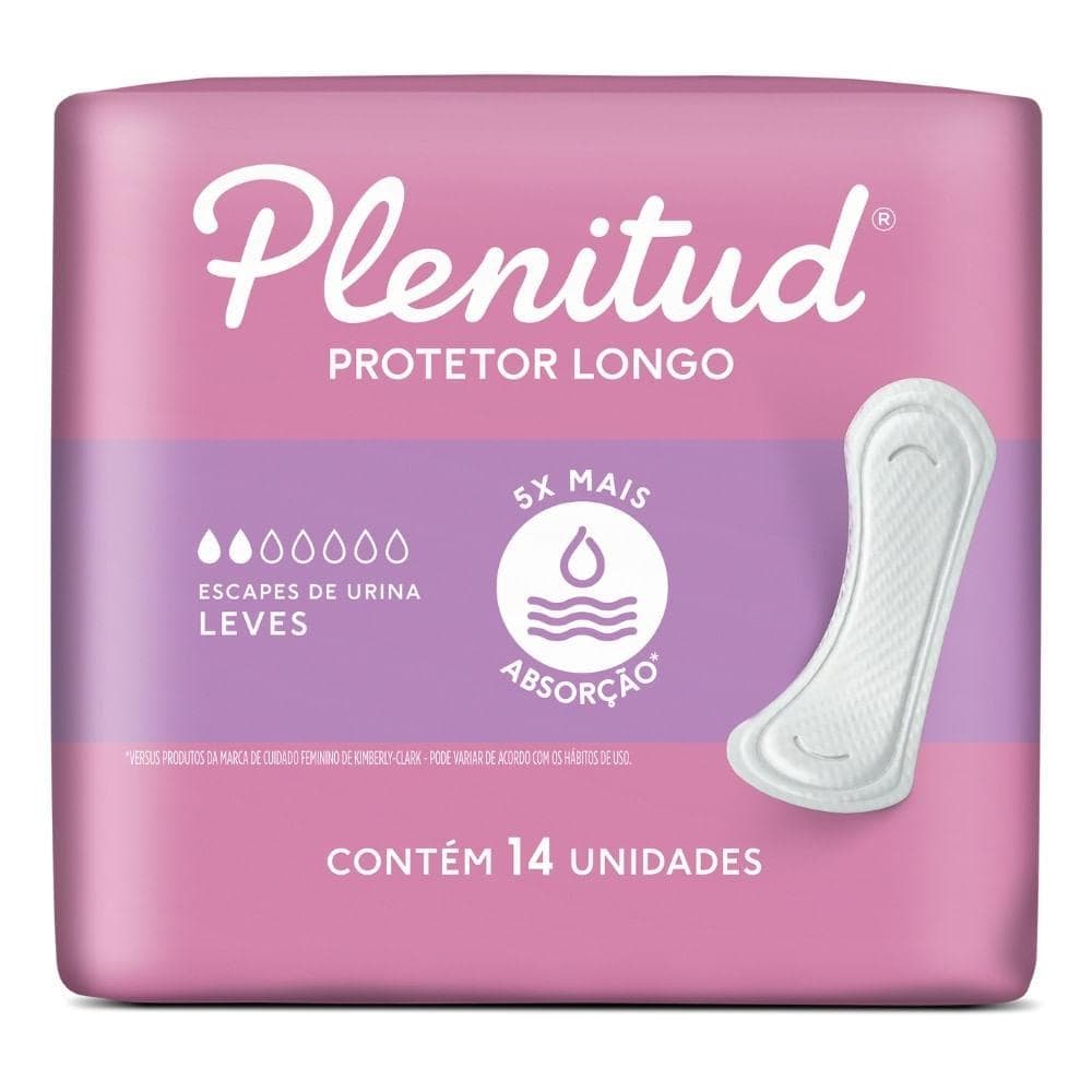 PROTETOR PLENITUD FEMME LONGO 14 UNIDADES
