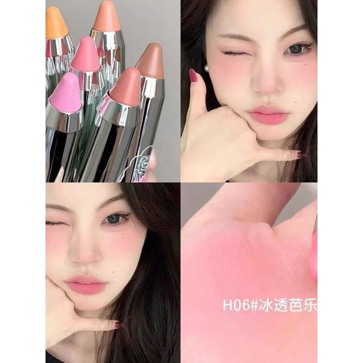 Blush Creme Lama Novo Estilo Expansão Cor Blush Roxo Vara Iluminando Sol Vermelho Feminino Encolhendo Leite Damasco Atmo