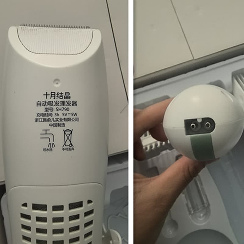 Adequado outubro cristal SH790 absorvedor de cabelo automático carregador de máquina de cortar cabelo cabo de carregamen