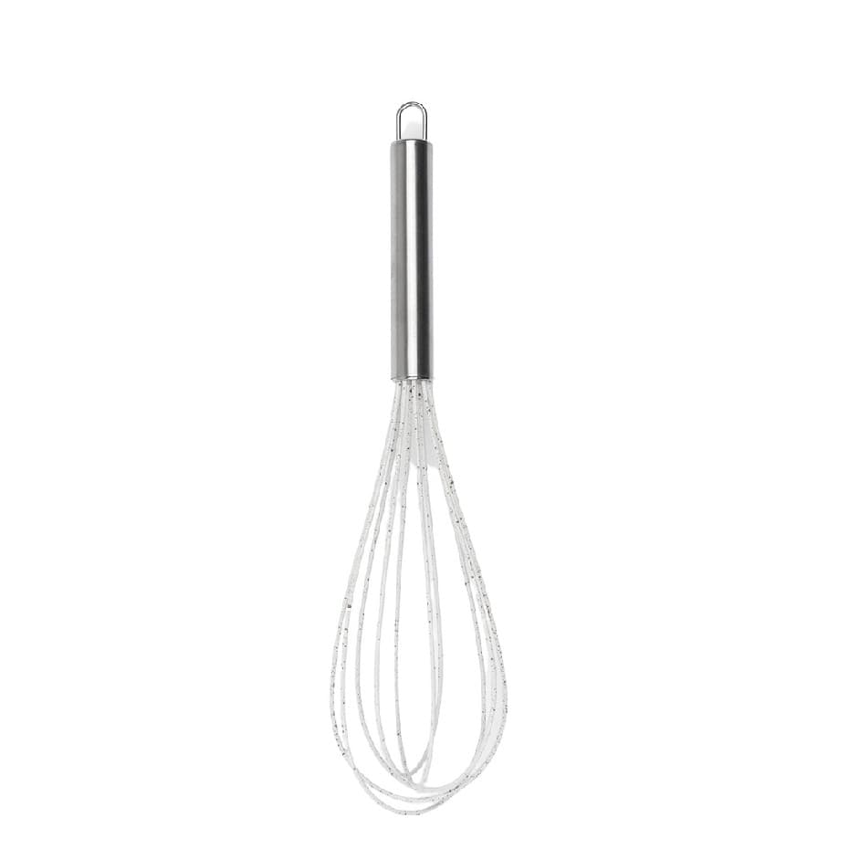 Batedor Manual Fuê Foue Fouet Fio Silicone Vanilla 30Cm - Brinox