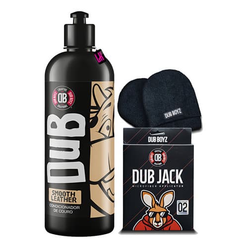 Kit Revitaliza Couro Dub Boyz Smooth Leather + Dub Jack