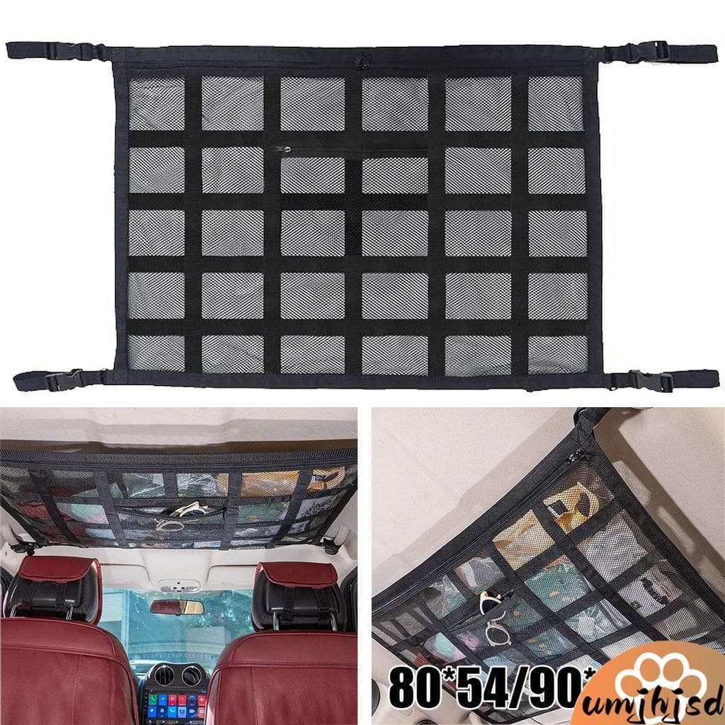 Rede De Carga Para Teto De Carro , Forte Suporte , Organizador De Armazenamento De Malha , Bolsa SHOPSKC5848