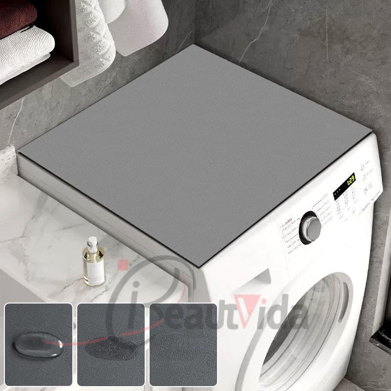 Máquina De Lavar Roupa Tampa Protetora De Pó De Cozinha Decoração