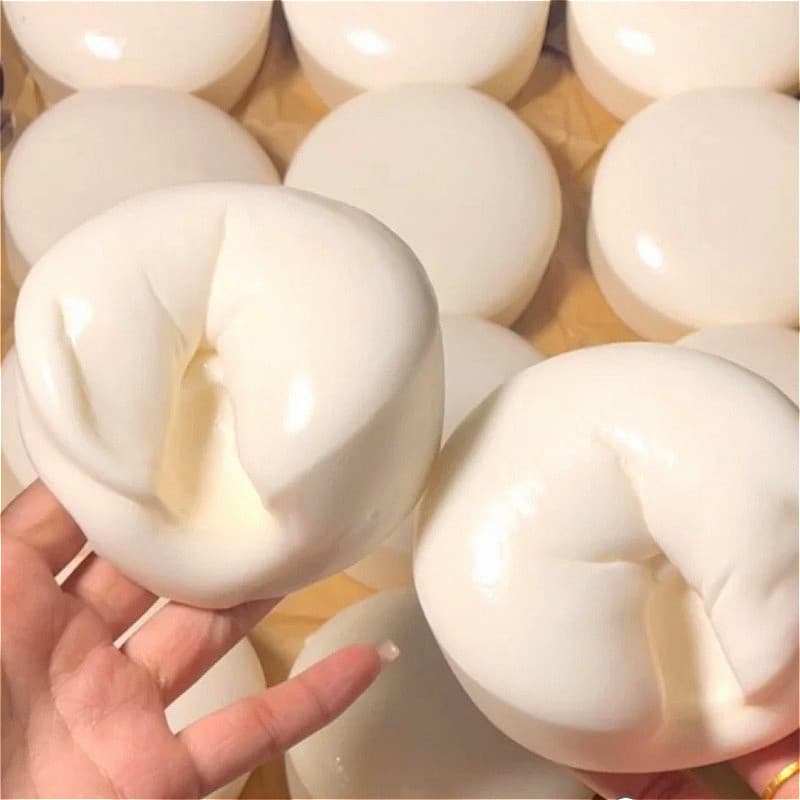 Squishy Simulado Super Grande Leite Bun Brinquedos Fidget Úmido Lento Subindo Antiestresse Espremer Brinquedo Ansiedade