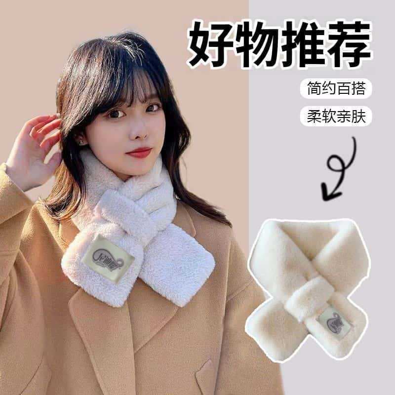 Inverno versão coreana cachecol de pele imitação Rex coelho pele cachecol feminino outono inverno imitação de pele gola