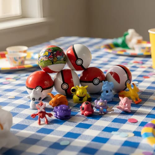 Kit com 30 Pokebola Lembrancinhas De Aniversário Pokemon Mini 3cm ideal para sacolinha festa aniversario