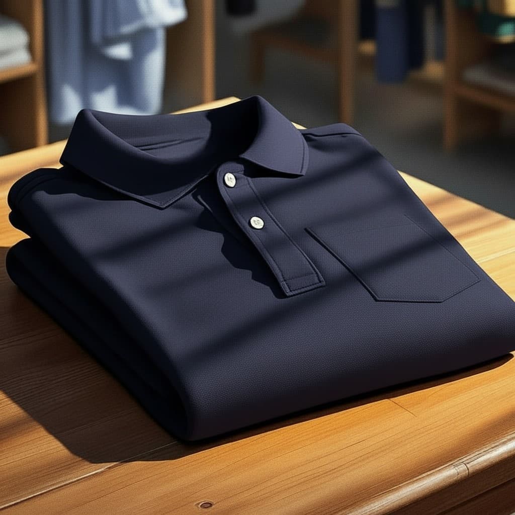 Camisa Polo Masculina Social Verde Militar Algodão 100% Premium Tecnológico Confortável Sofisticada