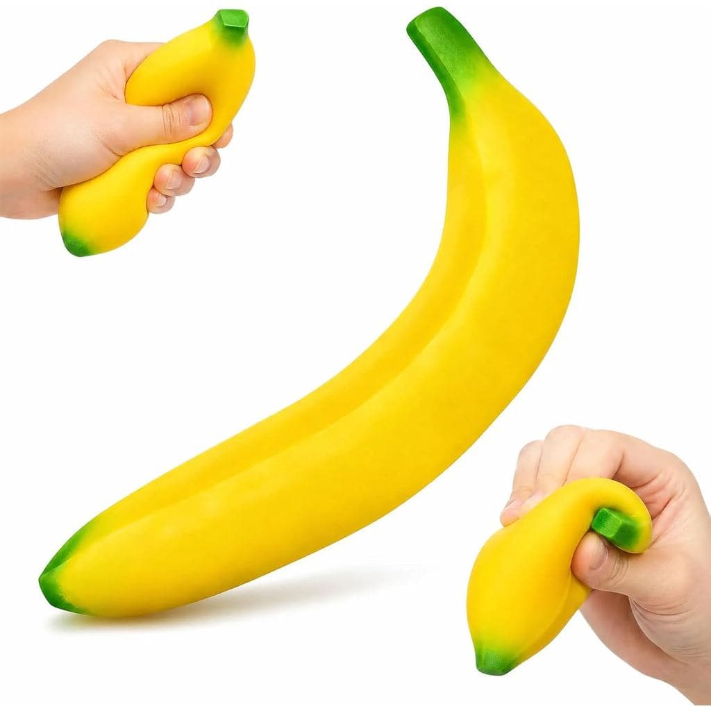 Brinquedo Squishy Bannana , De Banana Gigante , Squishys Jumbo , Brinquedos Moles Macio , Espuma PU Macia
