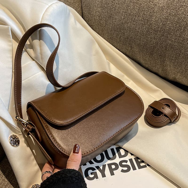 Bolsa pequena Popular deste ano, bolsa feminina 2024, novo estilo, moda moderna, simples, nicho, ombro, axila, bolsa men
