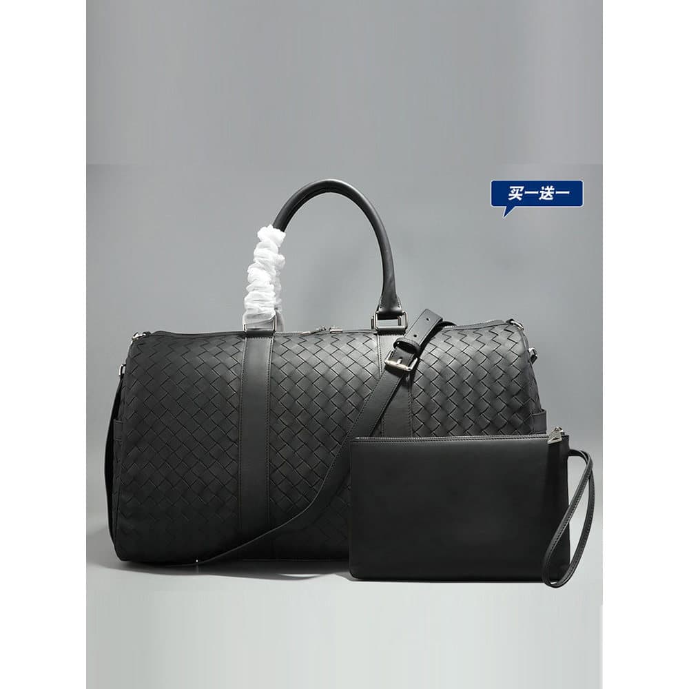 Bolsa de bagagem de mão de curta distância, leve, portátil, masculina, de grande capacidade, Casual, couro, tecido, bols